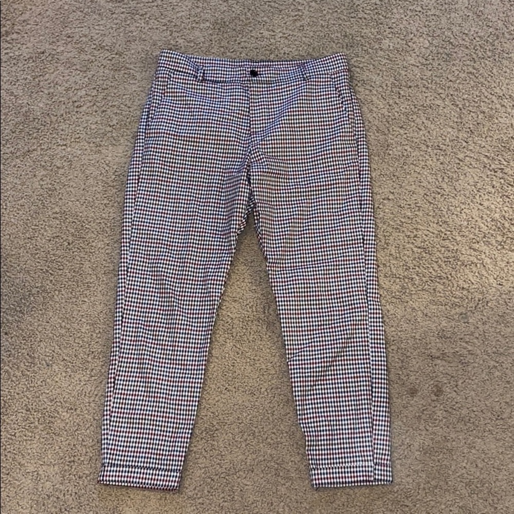 Adorable plaid pants from boutique in Italy!!